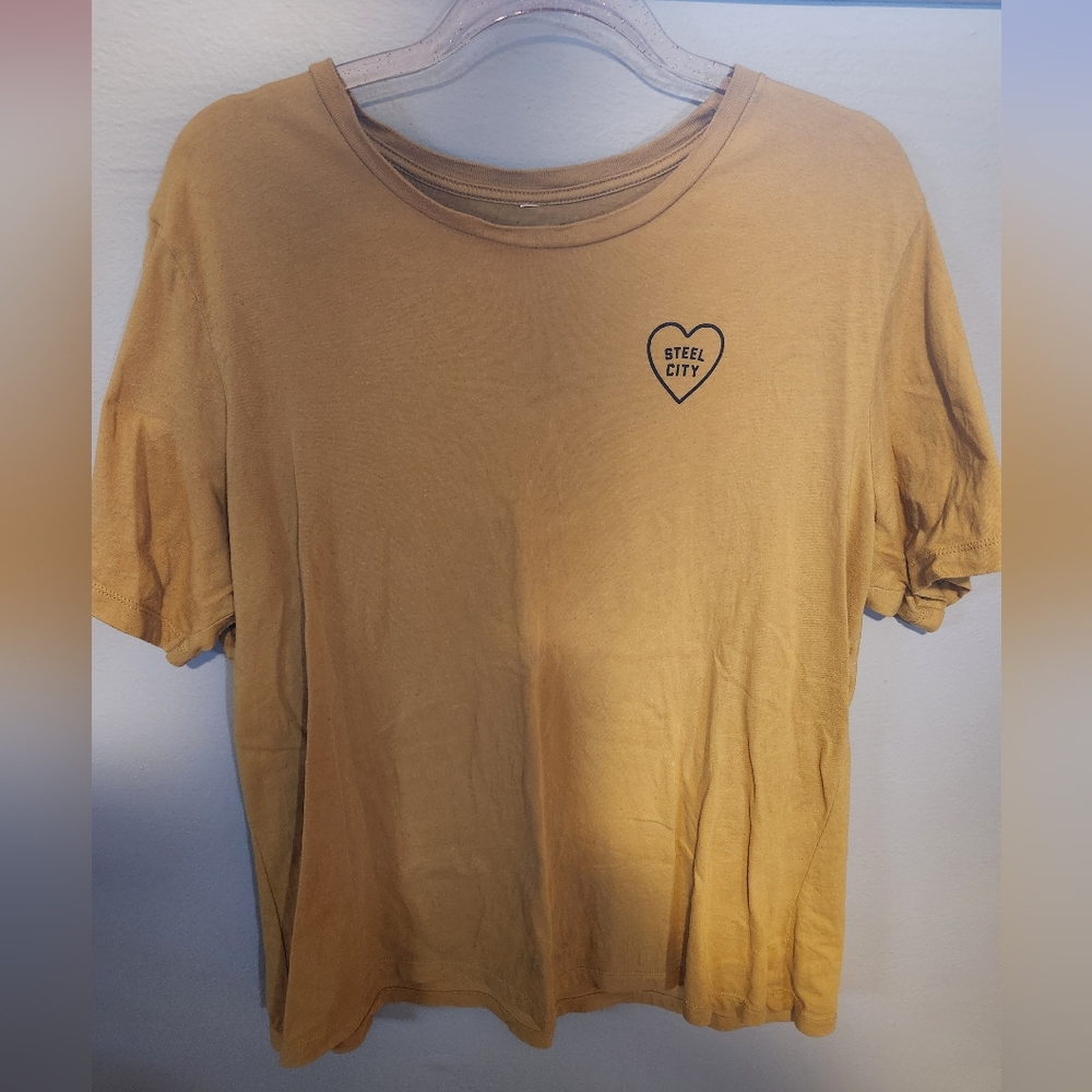 Steel City Women's Short Sleeve Tee - Tan